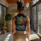 Henry Johnson Black History Month Women Sleeveless Polo Shirt Harlem Hellfighters Pan African Grunge Art