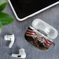 Henry Johnson Black History Month AirPods Case Distressed US Flag American Hero Portrait