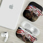 Henry Johnson Black History Month AirPods Case Distressed US Flag American Hero Portrait