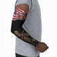Henry Johnson Black History Month Arm Sleeves Distressed US Flag American Hero Portrait