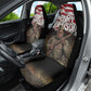 Henry Johnson Black History Month Car Seat Cover Distressed US Flag American Hero Portrait