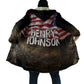 Henry Johnson Black History Month Cloak Distressed US Flag American Hero Portrait