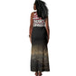 Henry Johnson Black History Month Tank Maxi Dress Distressed US Flag American Hero Portrait