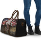 Henry Johnson Black History Month Travel Bag Distressed US Flag American Hero Portrait