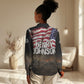 Henry Johnson Black History Month Women Casual Shirt Distressed US Flag American Hero Portrait