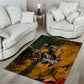 Benin Independence Day King Behanzin Area Rug Dahomey Amazons National Motto