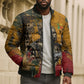 Benin Independence Day King Behanzin Bomber Puffer Jacket Dahomey Amazons National Motto