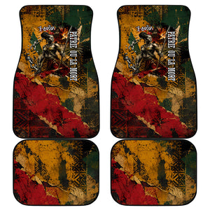 Benin Independence Day King Behanzin Car Mats Dahomey Amazons National Motto