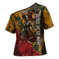 Benin Independence Day King Behanzin Cross Shoulder Shirt Dahomey Amazons National Motto