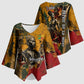 Benin Independence Day King Behanzin Kimono Sleeve Blouse Dahomey Amazons National Motto