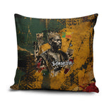 Benin Independence Day King Behanzin Pillow Cover Dahomey Amazons National Motto