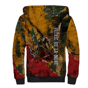 Benin Independence Day King Behanzin Sherpa Hoodie Dahomey Amazons National Motto
