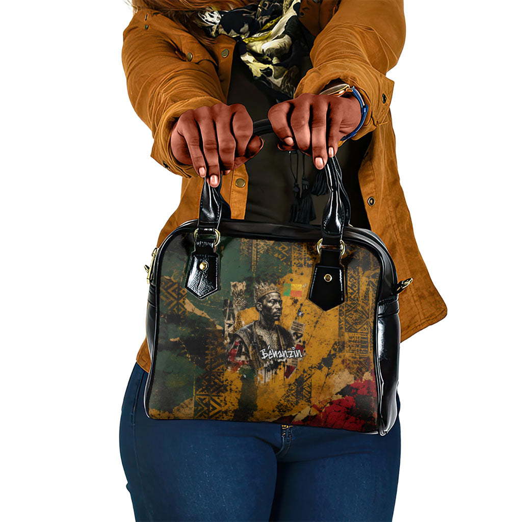 Benin Independence Day King Behanzin Shoulder Handbag Dahomey Amazons National Motto