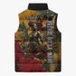 Benin Independence Day King Behanzin Sleeveless Puffer Jacket Dahomey Amazons National Motto