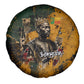 Benin Independence Day King Behanzin Spare Tire Cover Dahomey Amazons National Motto