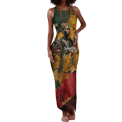 Benin Independence Day King Behanzin Tank Maxi Dress Dahomey Amazons National Motto