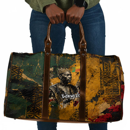 Benin Independence Day King Behanzin Travel Bag Dahomey Amazons National Motto