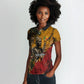 Benin Independence Day King Behanzin Women Polo Shirt Dahomey Amazons National Motto