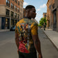 Benin Independence Day King Behanzin Zipper Polo Shirt Dahomey Amazons National Motto