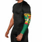 Benin Independence Day August 1 Arm Sleeves Coat Of Arms Heritage Raised Fist Flag