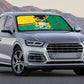 Benin Independence Day August 1 Auto Sun Shade Coat Of Arms Heritage Raised Fist Flag
