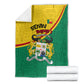 Benin Independence Day August 1 Blanket Coat Of Arms Heritage Raised Fist Flag