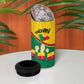 Benin Independence Day August 1 4 in 1 Can Cooler Tumbler Coat Of Arms Heritage Raised Fist Flag