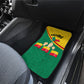 Benin Independence Day August 1 Car Mats Coat Of Arms Heritage Raised Fist Flag