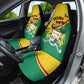 Benin Independence Day August 1 Car Seat Cover Coat Of Arms Heritage Raised Fist Flag