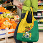 Benin Independence Day August 1 Grocery Bag Coat Of Arms Heritage Raised Fist Flag