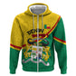 Benin Independence Day August 1 Hoodie Coat Of Arms Heritage Raised Fist Flag