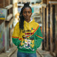 Benin Independence Day August 1 Hoodie Coat Of Arms Heritage Raised Fist Flag