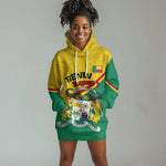 Benin Independence Day August 1 Hoodie Dress Coat Of Arms Heritage Raised Fist Flag