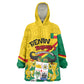 Benin Independence Day August 1 Kid Wearable Blanket Hoodie Coat Of Arms Heritage Raised Fist Flag