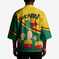 Benin Independence Day August 1 Kimono Coat Of Arms Heritage Raised Fist Flag