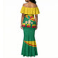 Benin Independence Day August 1 Mermaid Dress Coat Of Arms Heritage Raised Fist Flag
