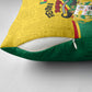Benin Independence Day August 1 Pillow Cover Coat Of Arms Heritage Raised Fist Flag