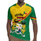 Benin Independence Day August 1 Rugby Jersey Coat Of Arms Heritage Raised Fist Flag