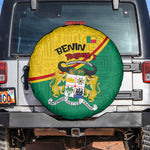 Benin Independence Day August 1 Spare Tire Cover Coat Of Arms Heritage Raised Fist Flag