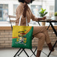 Benin Independence Day August 1 Tote Bag Coat Of Arms Heritage Raised Fist Flag