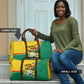Benin Independence Day August 1 Travel Bag Coat Of Arms Heritage Raised Fist Flag
