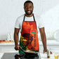 Burkina Faso Independence Day Thomas Sankara Apron Revolution Heritage Broken Chains Graphic