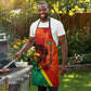 Burkina Faso Independence Day Thomas Sankara Apron Revolution Heritage Broken Chains Graphic