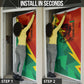 Burkina Faso Independence Day Thomas Sankara Door Cover Revolution Heritage Broken Chains Graphic