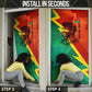 Burkina Faso Independence Day Thomas Sankara Door Cover Revolution Heritage Broken Chains Graphic