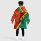 Burkina Faso Independence Day Thomas Sankara Kid Wearable Blanket Hoodie Revolution Heritage Broken Chains Graphic