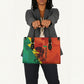 Burkina Faso Independence Day Thomas Sankara Leather Bag Revolution Heritage Broken Chains Graphic