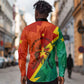 Burkina Faso Independence Day Thomas Sankara Long Sleeve Button Shirt Revolution Heritage Broken Chains Graphic