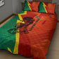 Burkina Faso Independence Day Thomas Sankara Quilt Bed Set Revolution Heritage Broken Chains Graphic