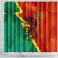 Burkina Faso Independence Day Thomas Sankara Shower Curtain Revolution Heritage Broken Chains Graphic